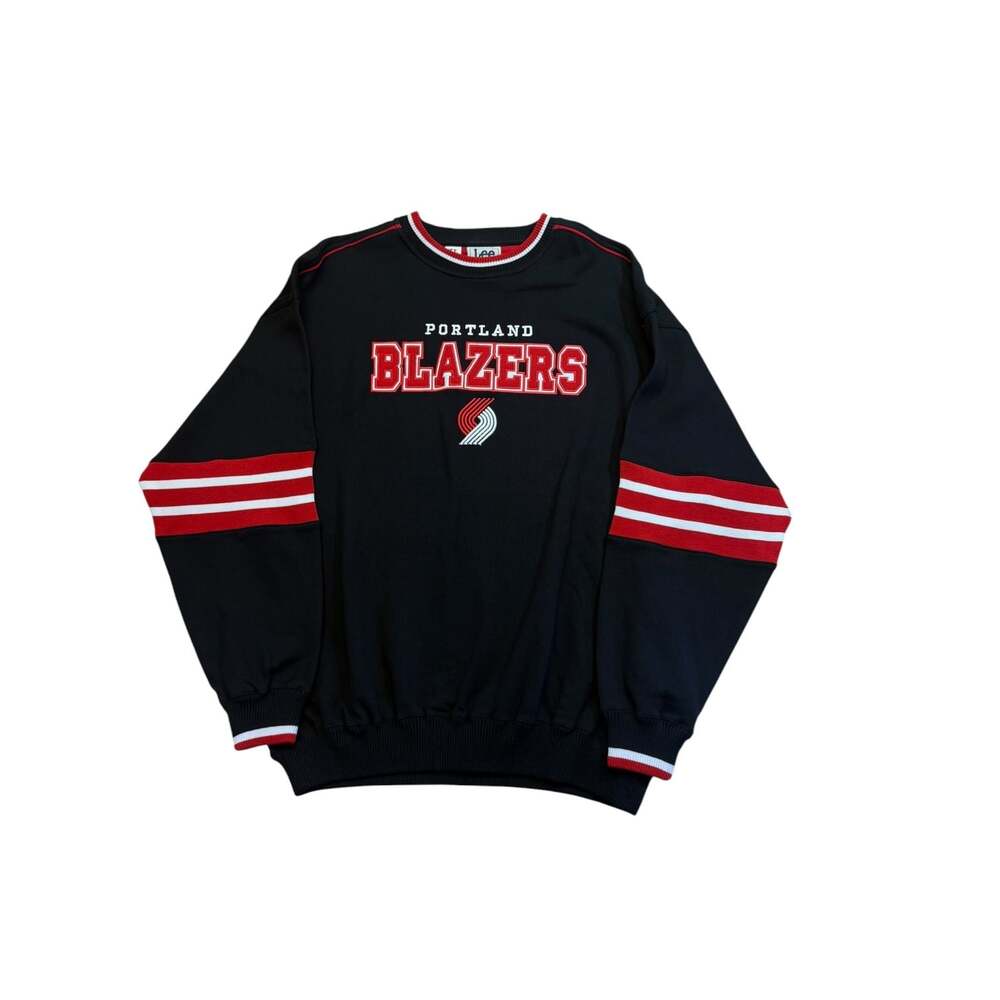 Vintage Lee Sport Portland Trail Blazers NBA Embroidered Crewneck Sweatshirt